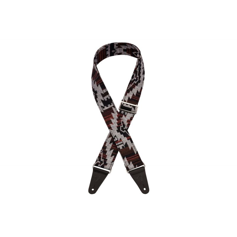 Гитарный ремень FENDER STRAP 2" ZION AZTEC BLACK